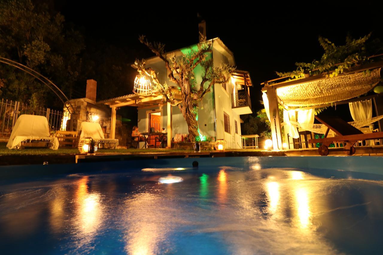 Fakistra'S Blue House Villa Tsagkarada Buitenkant foto