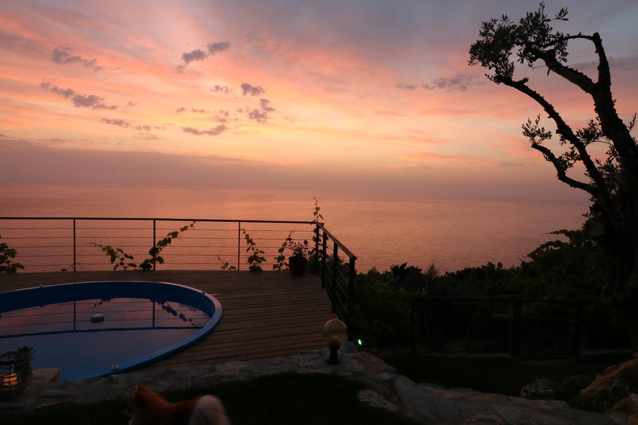 Fakistra'S Blue House Villa Tsagkarada Buitenkant foto