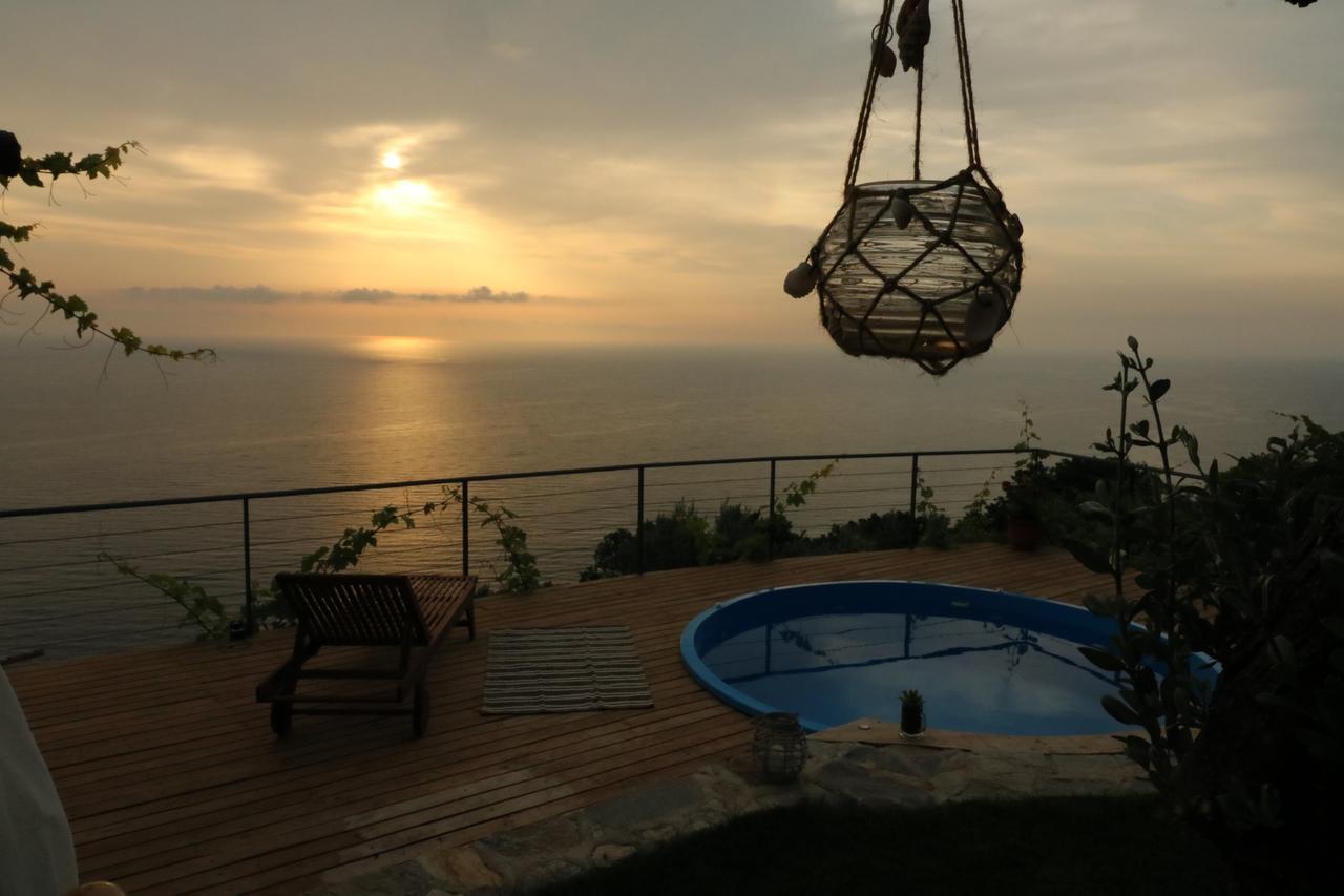Fakistra'S Blue House Villa Tsagkarada Buitenkant foto